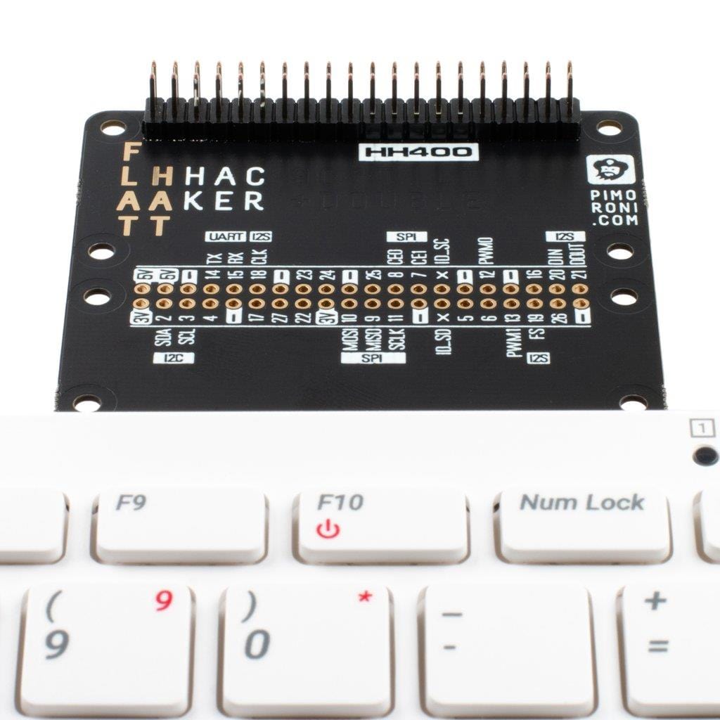 Flat HAT Hacker by Pimoroni - The Pi Hut