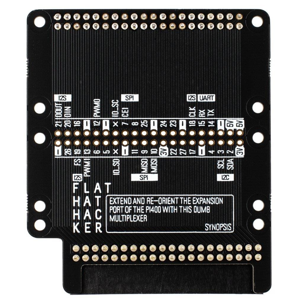 Flat HAT Hacker by Pimoroni - The Pi Hut