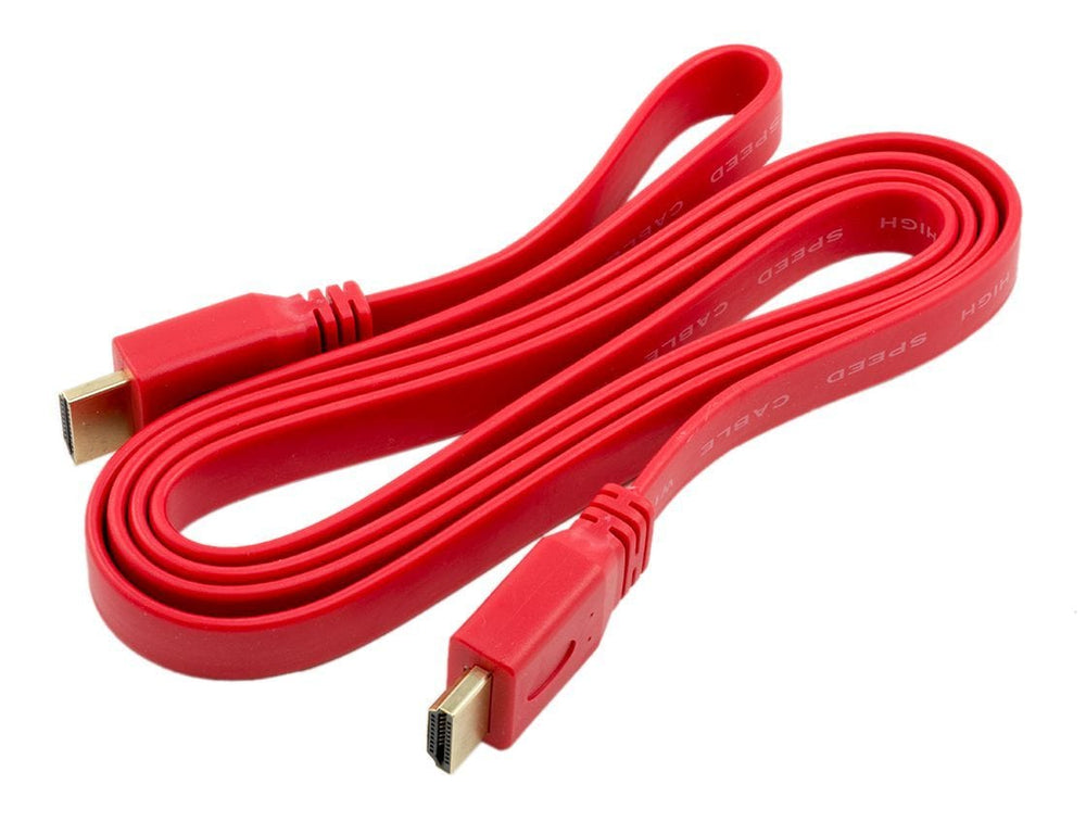Flat HDMI to HDMI Cable - 1.5m by ModMyPi - The Pi Hut