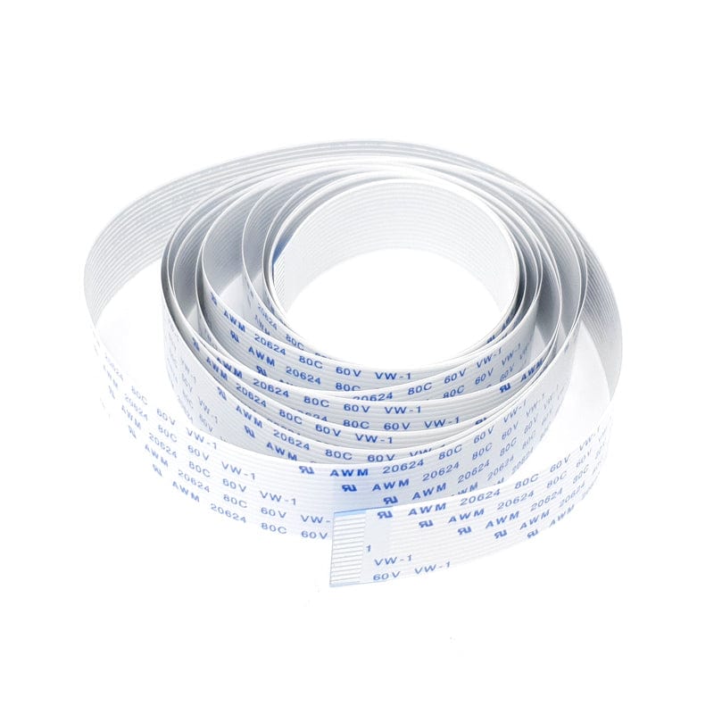 Flex Cable for Raspberry Pi Camera or Display - 2m by The Pi Hut - The Pi Hut
