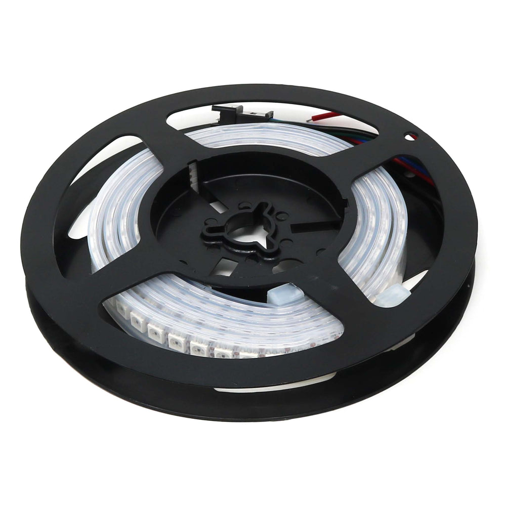 Flexible RGB LED Strip (DotStar/APA102/SK9822 Compatible) - 144 LED/Metre by Illuminate - The Pi Hut