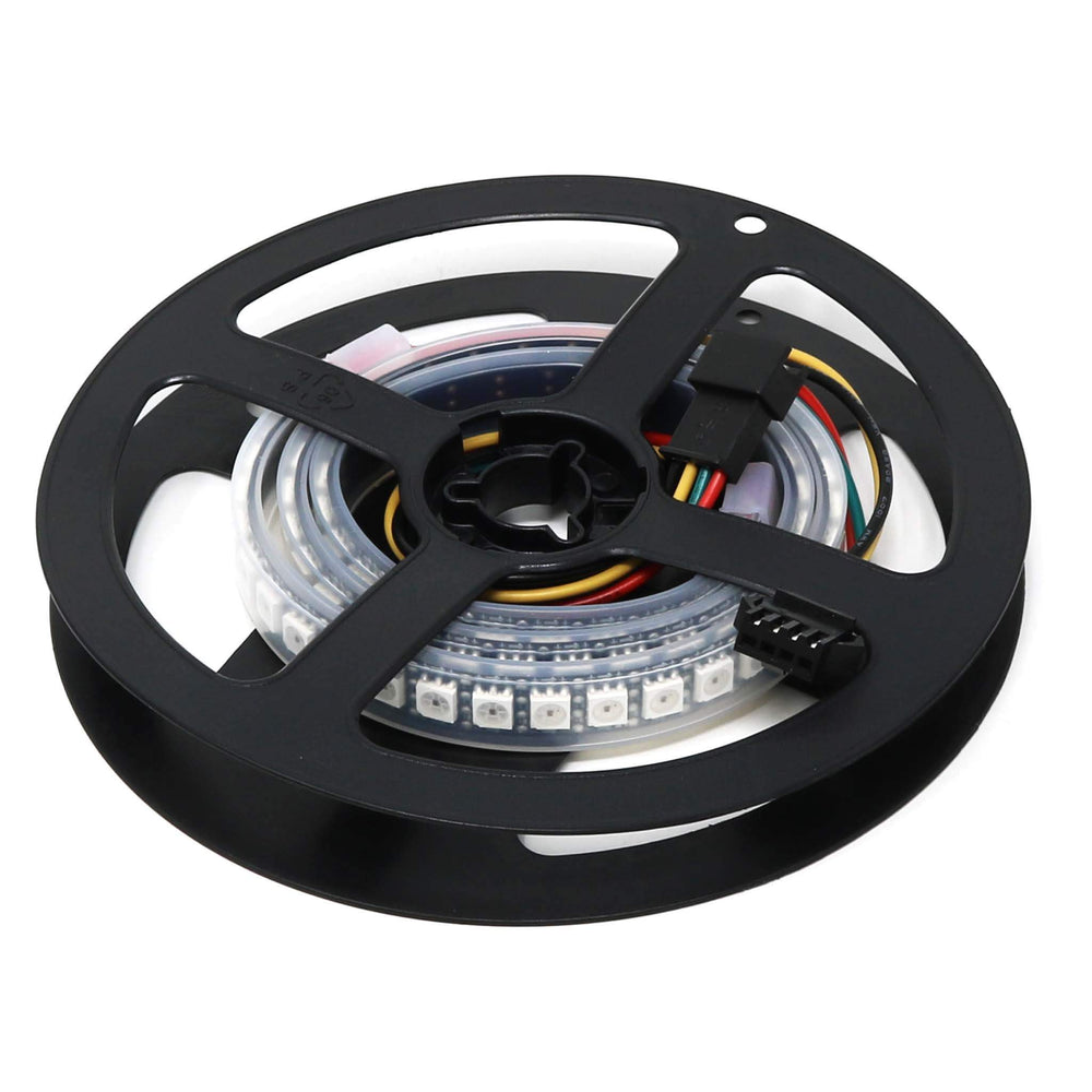 Flexible RGB LED Strip (DotStar/APA102/SK9822 Compatible) - 144 LED/Metre by Illuminate - The Pi Hut