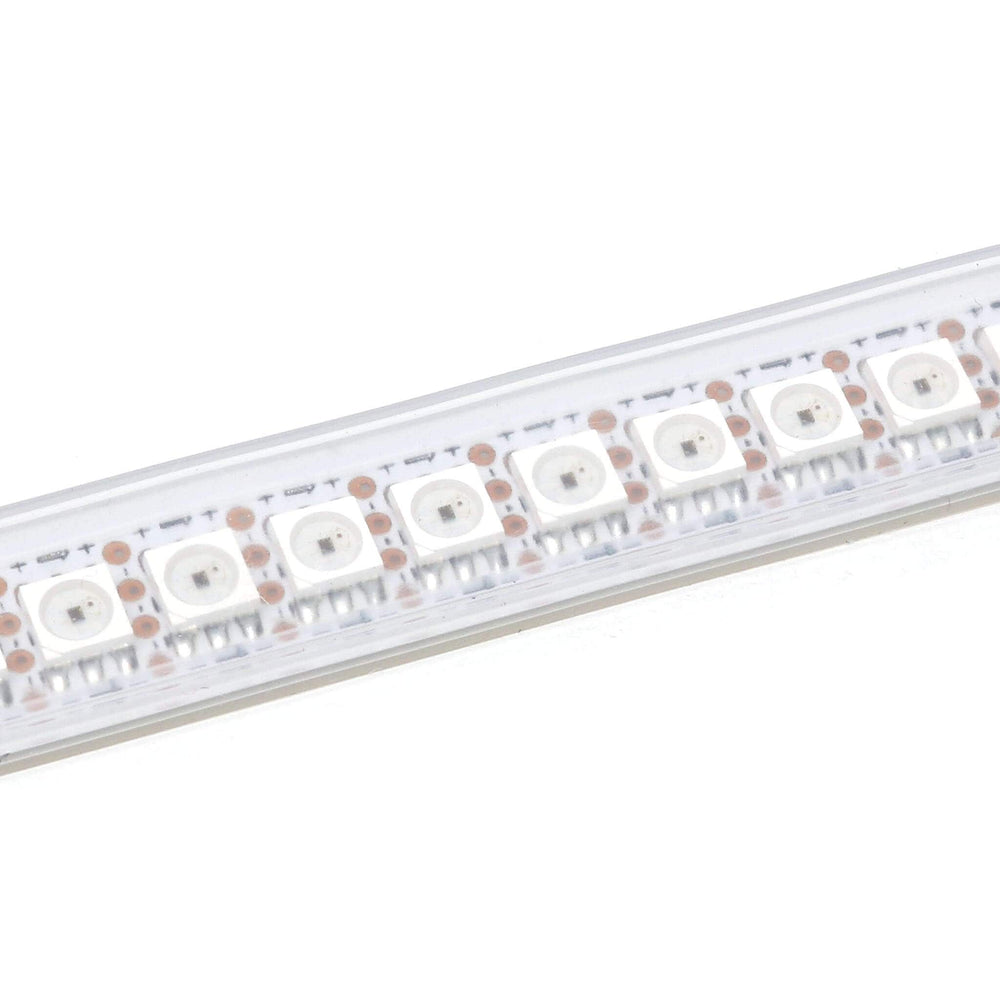 Flexible RGB LED Strip (DotStar/APA102/SK9822 Compatible) - 144 LED/Metre - The Pi Hut