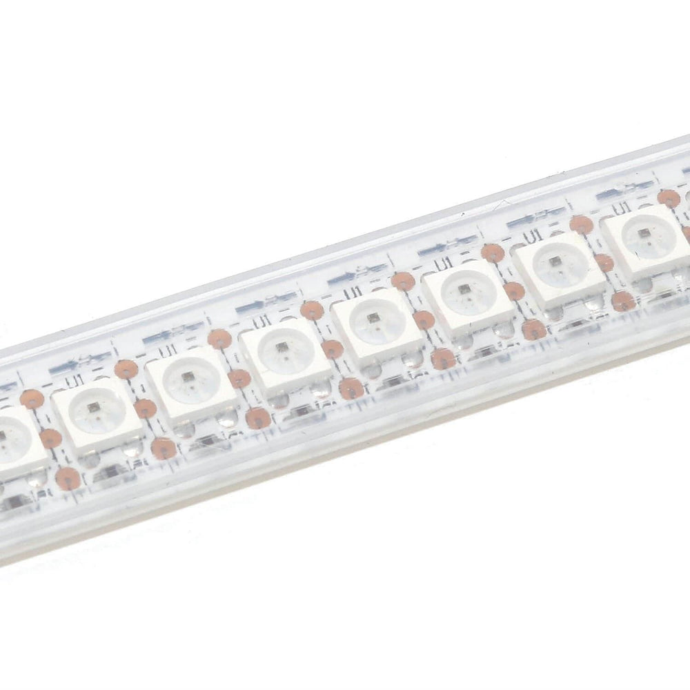 Flexible RGB LED Strip (NeoPixel/WS2812/SK6812 compatible) - 144 LED/Metre - The Pi Hut