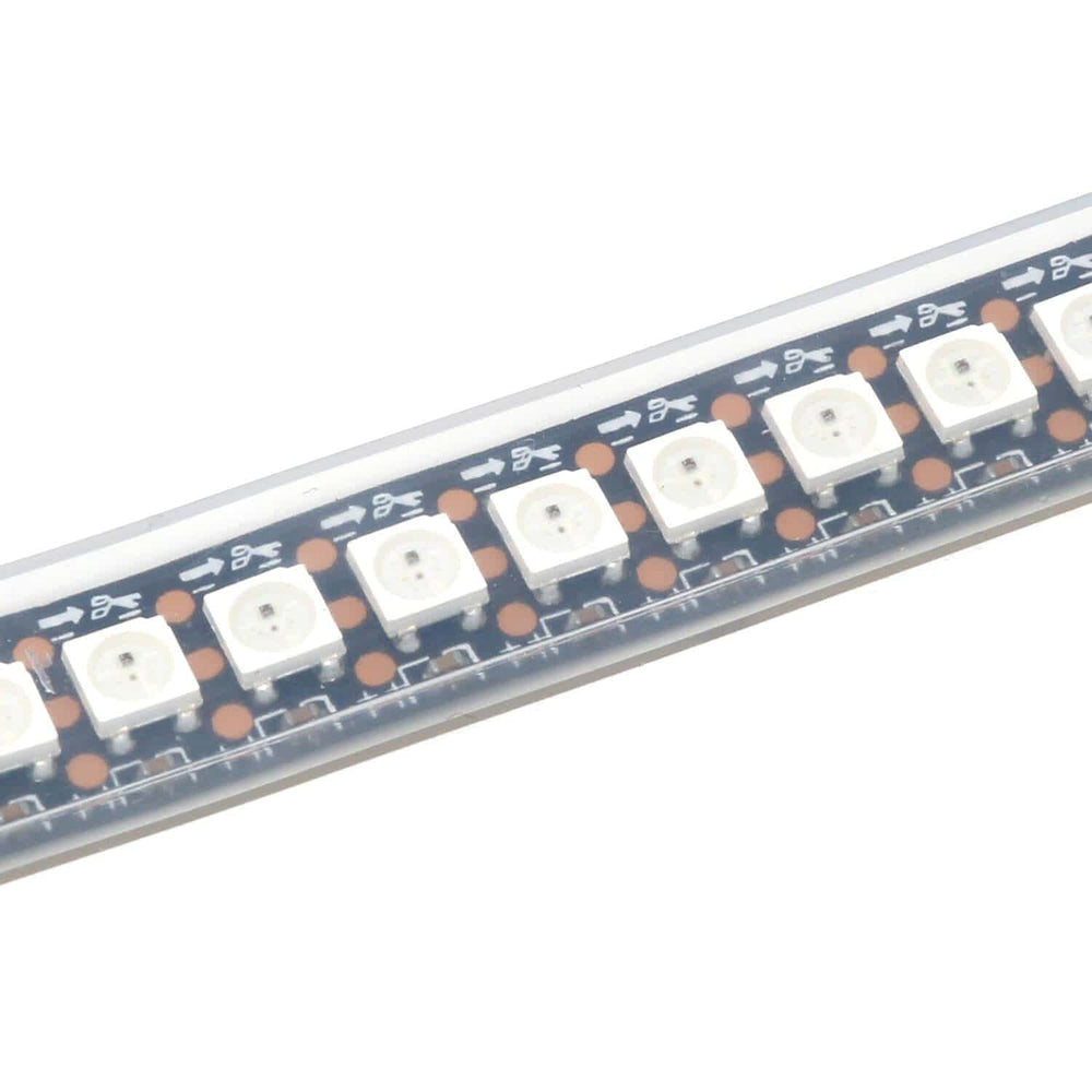 Flexible RGB LED Strip (NeoPixel/WS2812/SK6812 compatible) - 144 LED/Metre by Illuminate - The Pi Hut