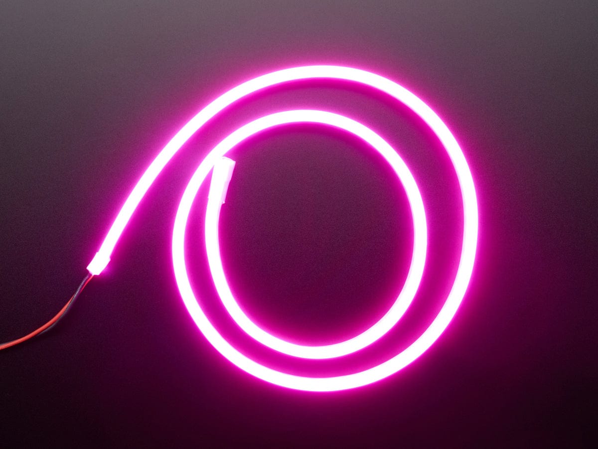 Flexible Silicone Neon-Like LED Strip - 1 Meter - The Pi Hut