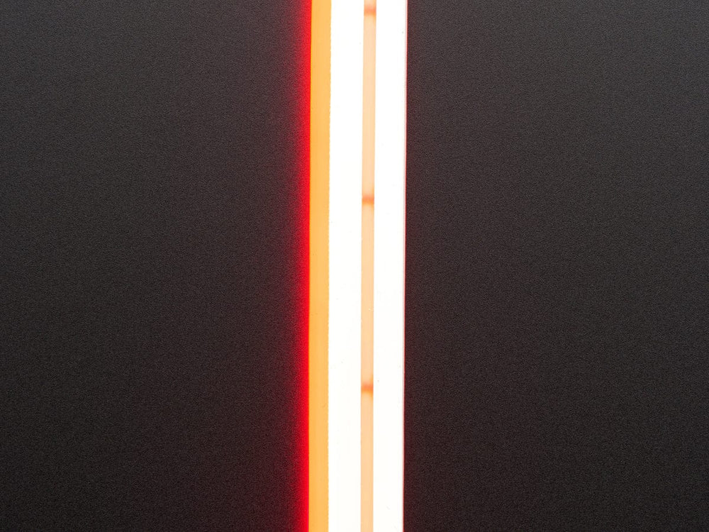 Flexible Silicone Neon-Like LED Strip - 1 Meter (Red) by The Pi Hut - The Pi Hut