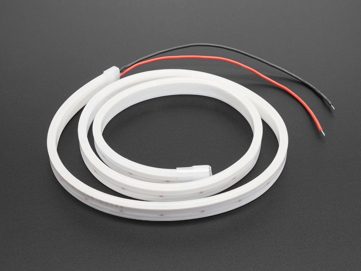 Flexible Silicone Neon-Like LED Strip - 1 Meter (Warm White) by The Pi Hut - The Pi Hut