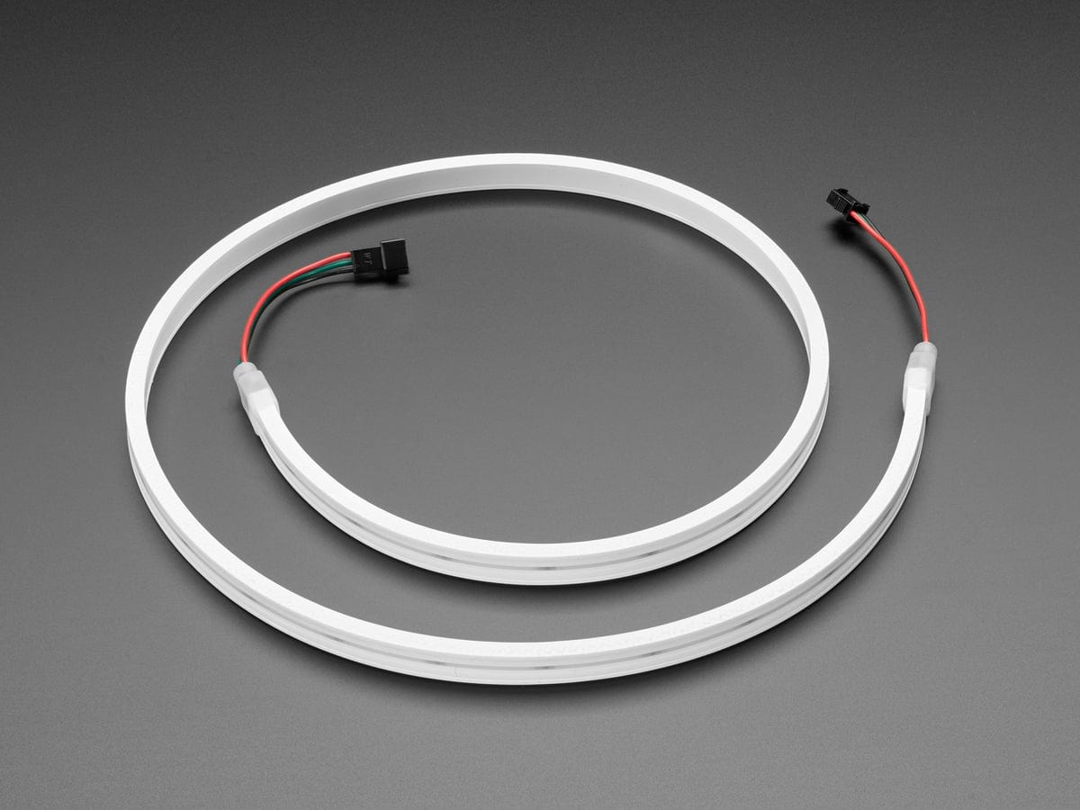 Flexible Silicone Neon-like Skinny NeoPixel LED Strip (96 LEDs per meter - 1m long) by Adafruit - The Pi Hut
