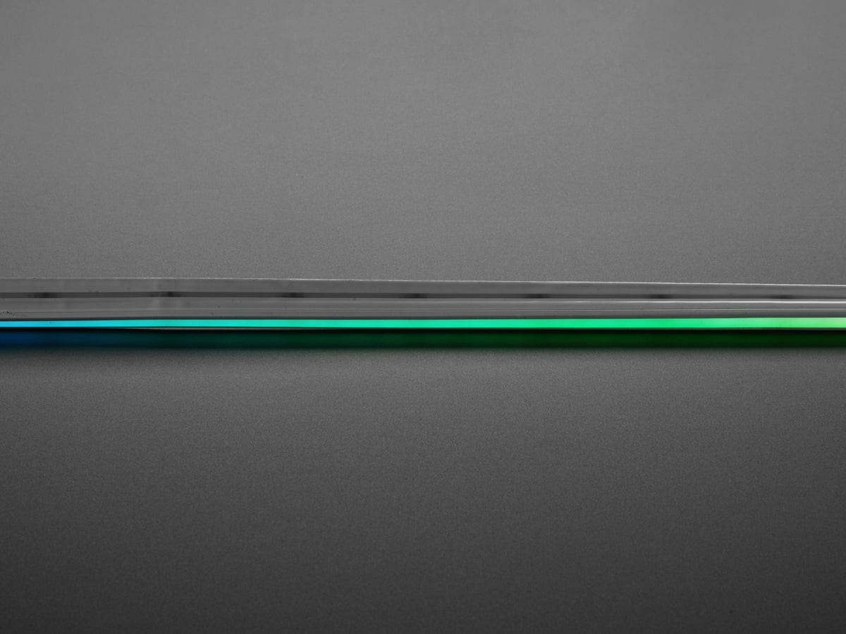 Flexible Silicone Neon-like Skinny NeoPixel LED Strip - The Pi Hut