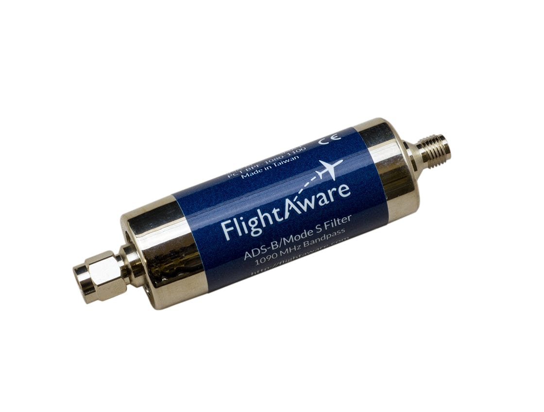 FlightAware 1090 MHz ADS-B Bandpass SMA Filter by FlightAware - The Pi Hut
