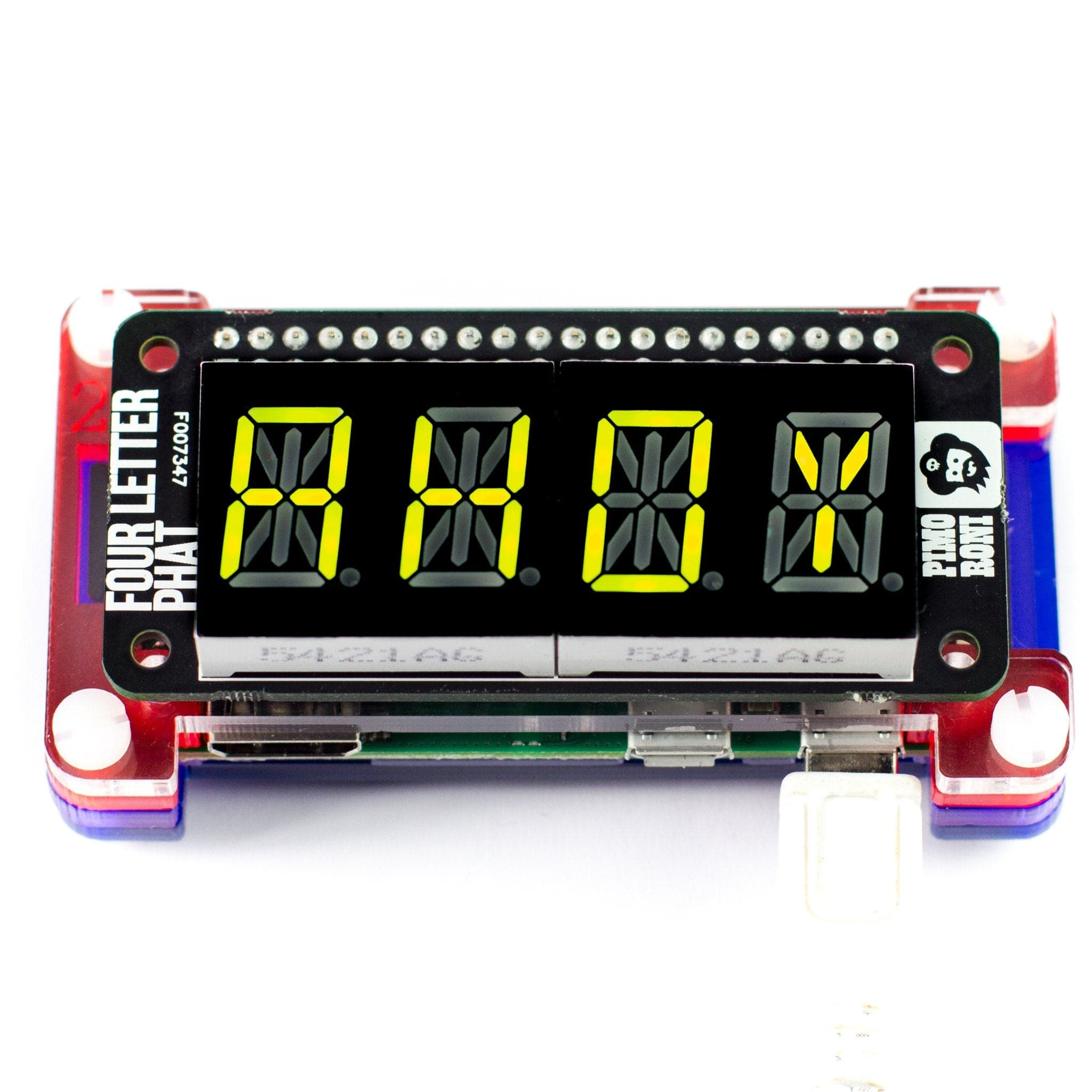 Four Letter pHAT by Pimoroni - The Pi Hut