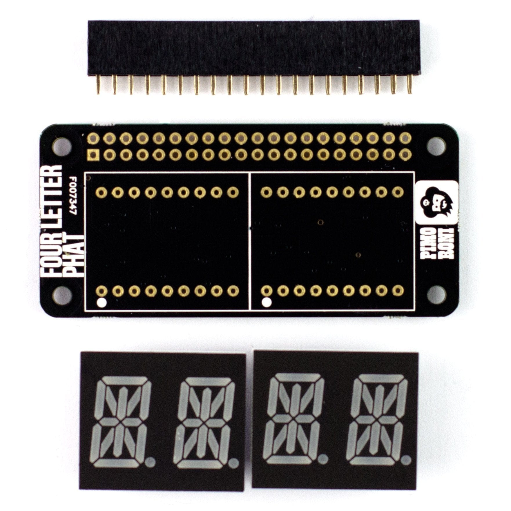 Four Letter pHAT by Pimoroni - The Pi Hut