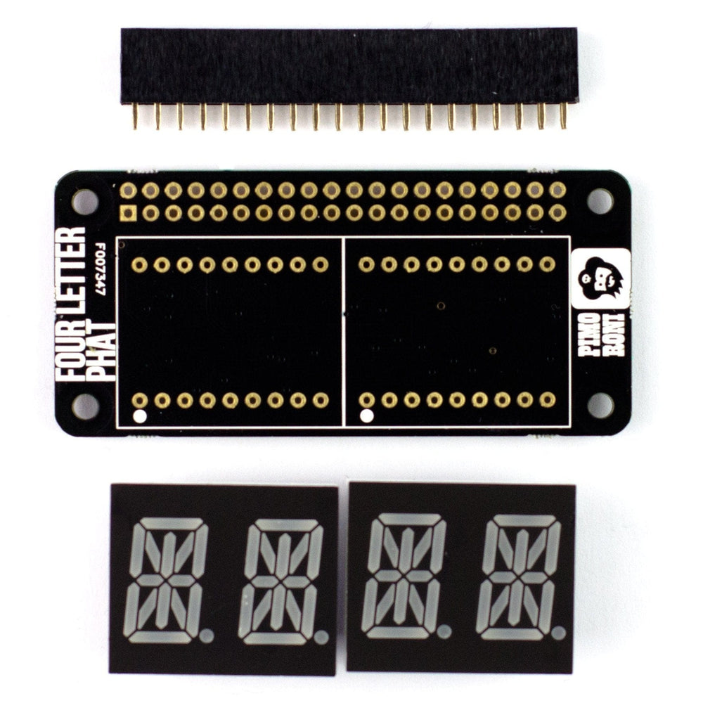 Four Letter pHAT by Pimoroni - The Pi Hut