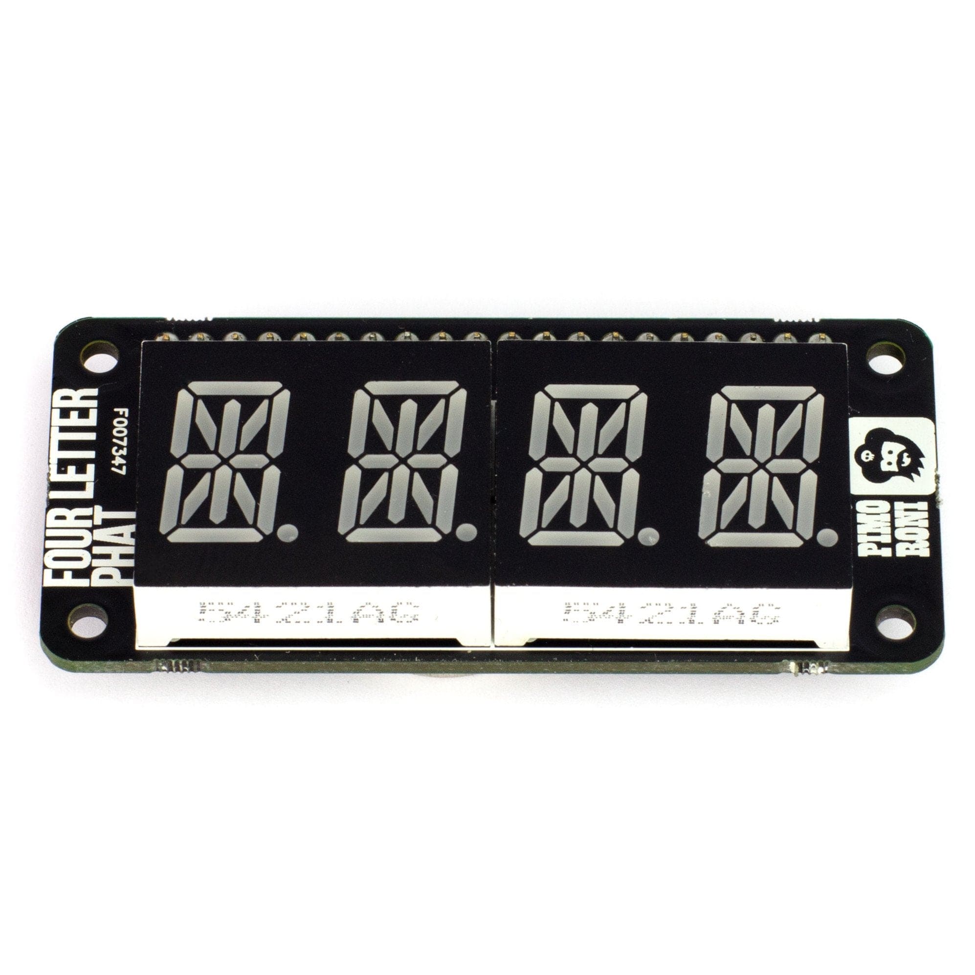 Four Letter pHAT by Pimoroni - The Pi Hut