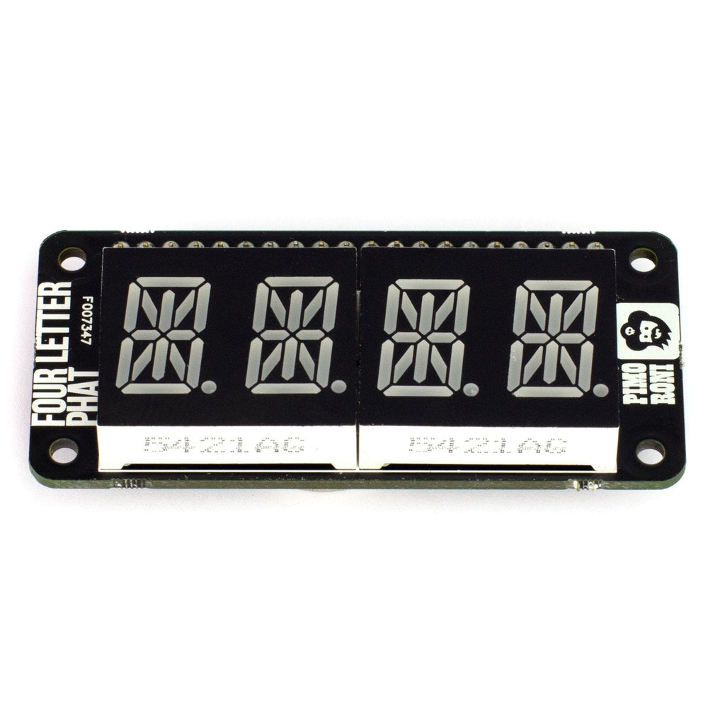 Four Letter pHAT by Pimoroni - The Pi Hut