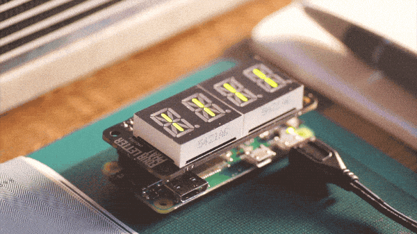 Four Letter pHAT by Pimoroni - The Pi Hut