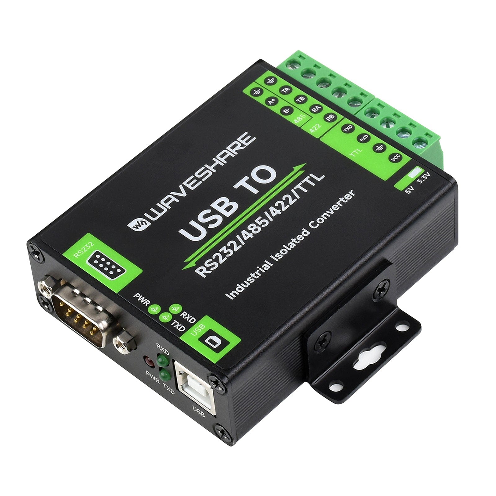 FT232RNL USB to RS232/485/422/TTL Interface Converter by Waveshare - The Pi Hut