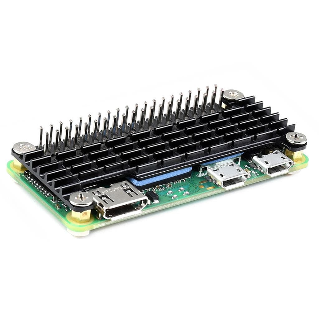 Full Length Heatsink for Raspberry Pi Zero by Waveshare - The Pi Hut