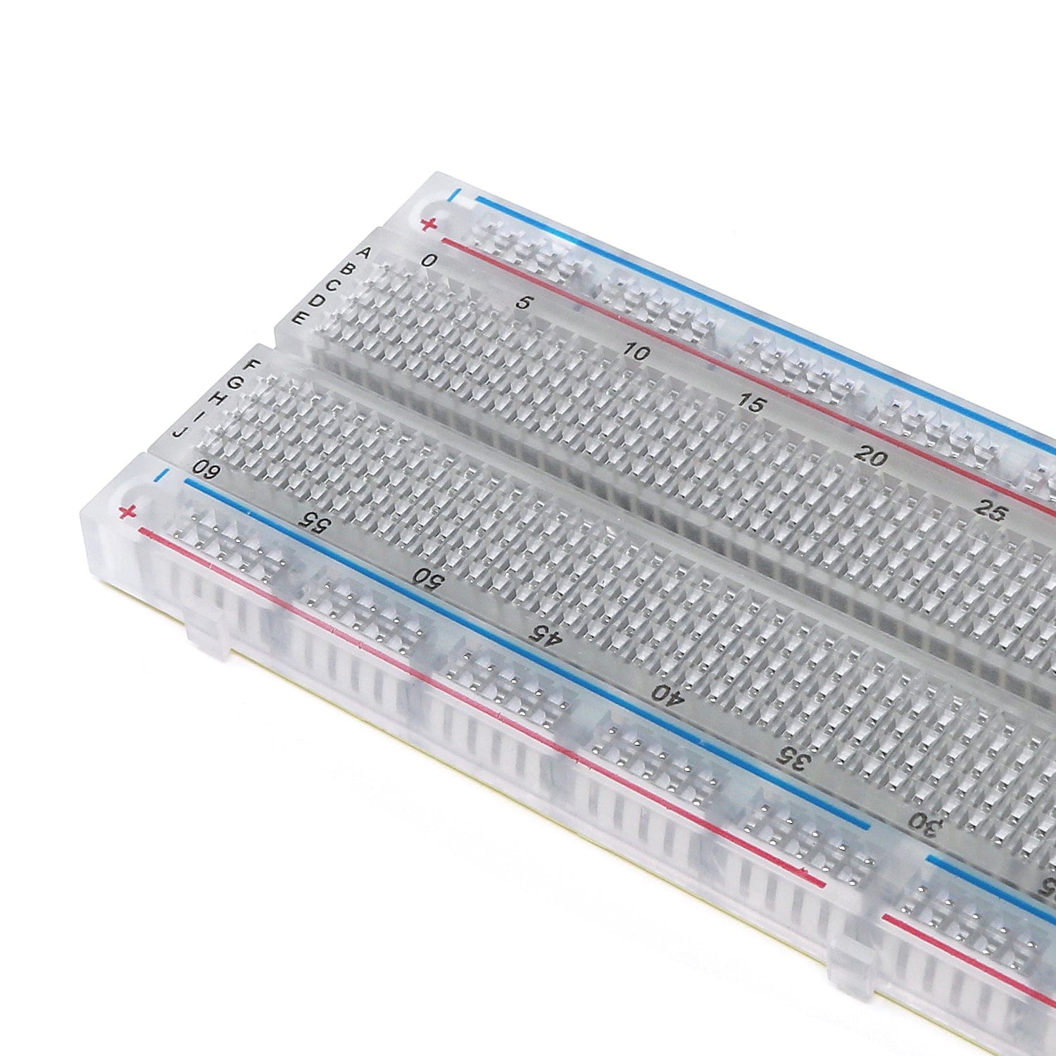 Full-Size Breadboard - Transparent by The Pi Hut - The Pi Hut