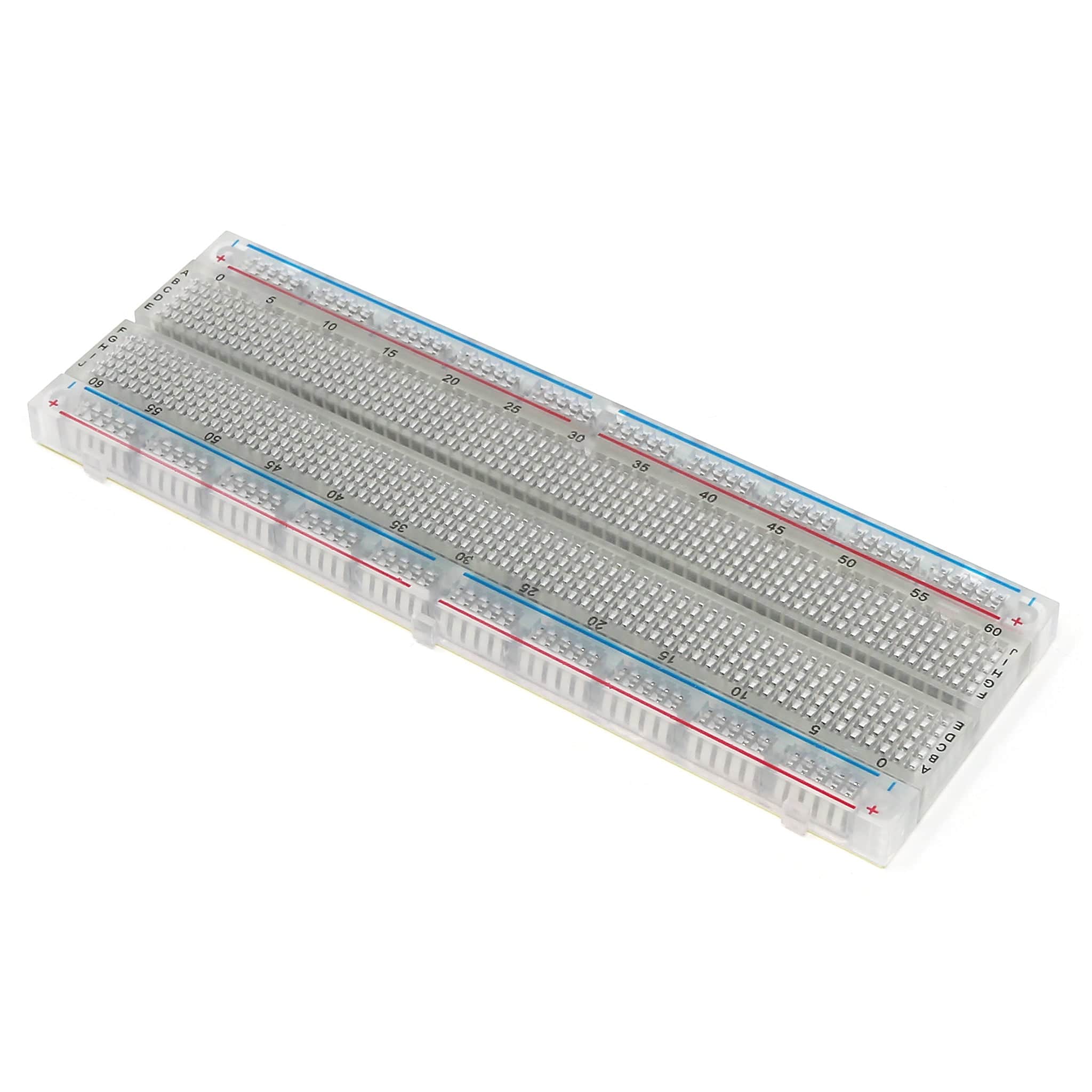 Full-Size Breadboard - Transparent by The Pi Hut - The Pi Hut