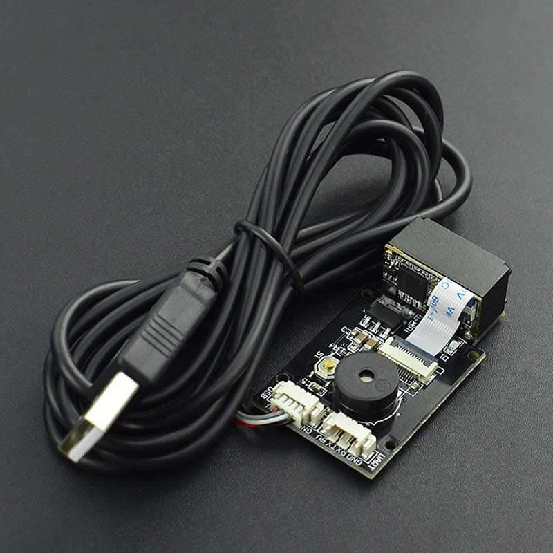 GM77 Barcode and QR Code Scanning Module by DFRobot - The Pi Hut