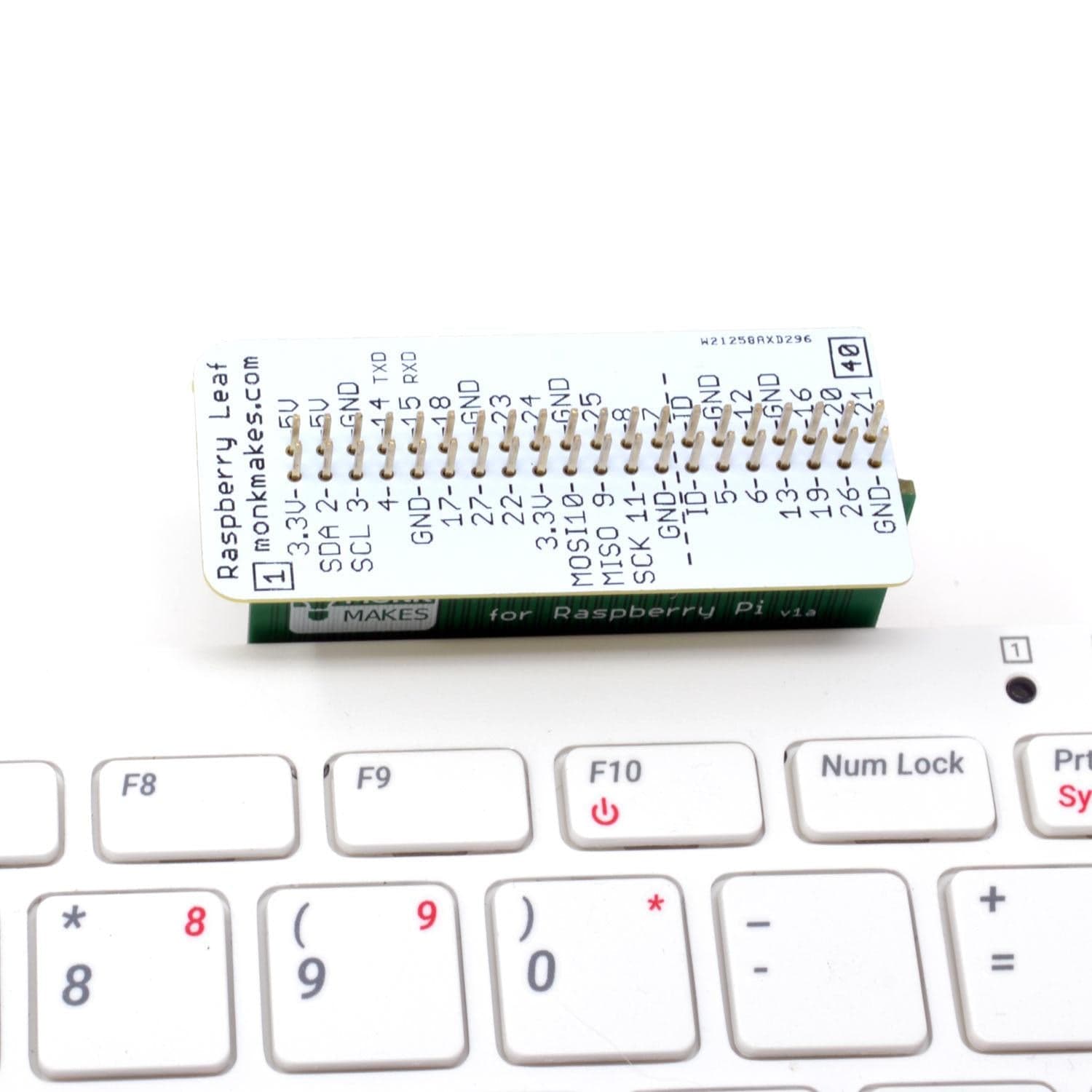 GPIO Adapter for Raspberry Pi 500/400 by Monk Makes - The Pi Hut
