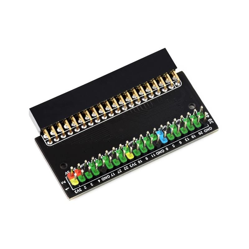 GPIO Header Expansion for Raspberry Pi 500/400 by Waveshare - The Pi Hut