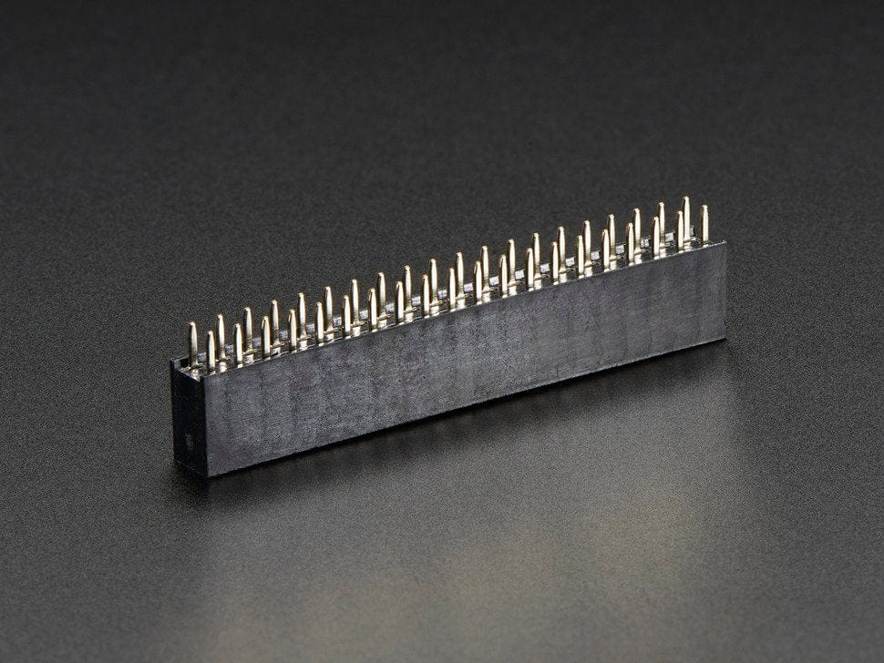 GPIO Header for Raspberry Pi (2x20 Female Header) by The Pi Hut - The Pi Hut