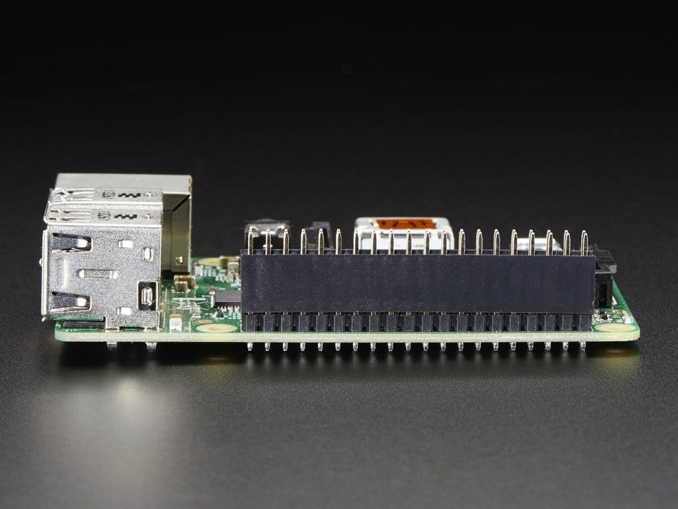 GPIO Header for Raspberry Pi (2x20 Female Header) by The Pi Hut - The Pi Hut