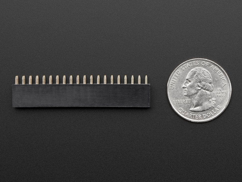 GPIO Header for Raspberry Pi (2x20 Female Header) by The Pi Hut - The Pi Hut