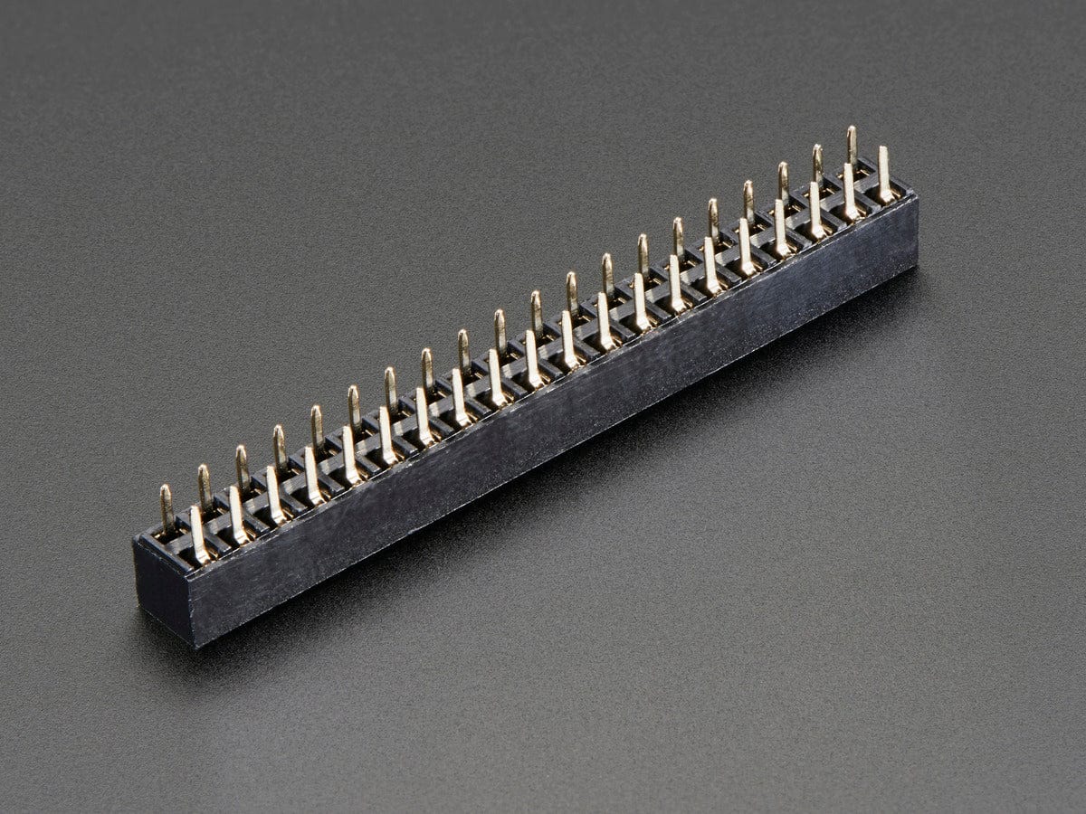 GPIO Header for Raspberry Pi HAT - 2x20 Short Female Header by The Pi Hut - The Pi Hut