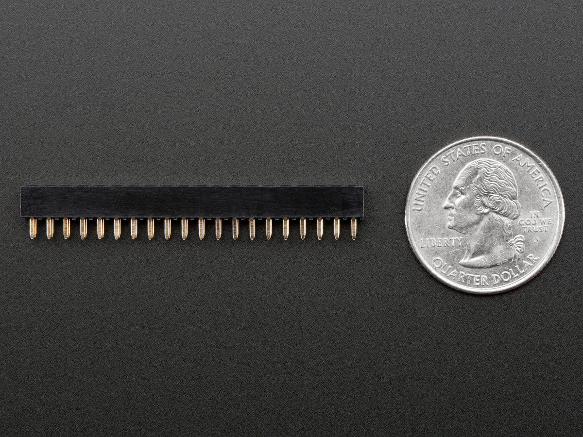 GPIO Header for Raspberry Pi HAT - 2x20 Short Female Header by The Pi Hut - The Pi Hut