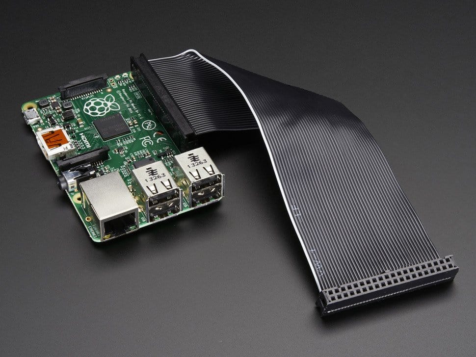 GPIO Ribbon Cable for Raspberry Pi - 40-pin by The Pi Hut - The Pi Hut