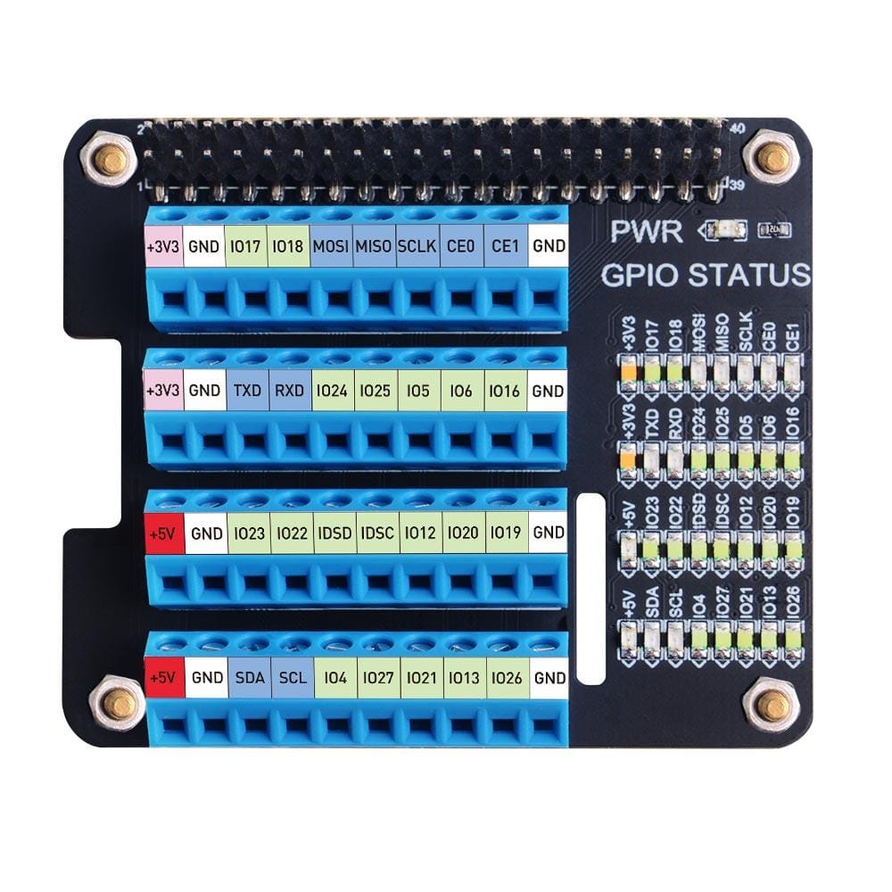 GPIO Screw Terminal HAT by 52Pi - The Pi Hut