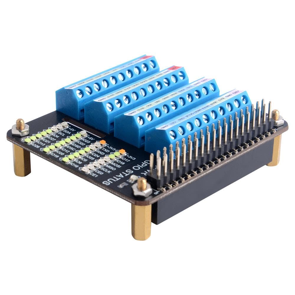 GPIO Screw Terminal HAT by 52Pi - The Pi Hut