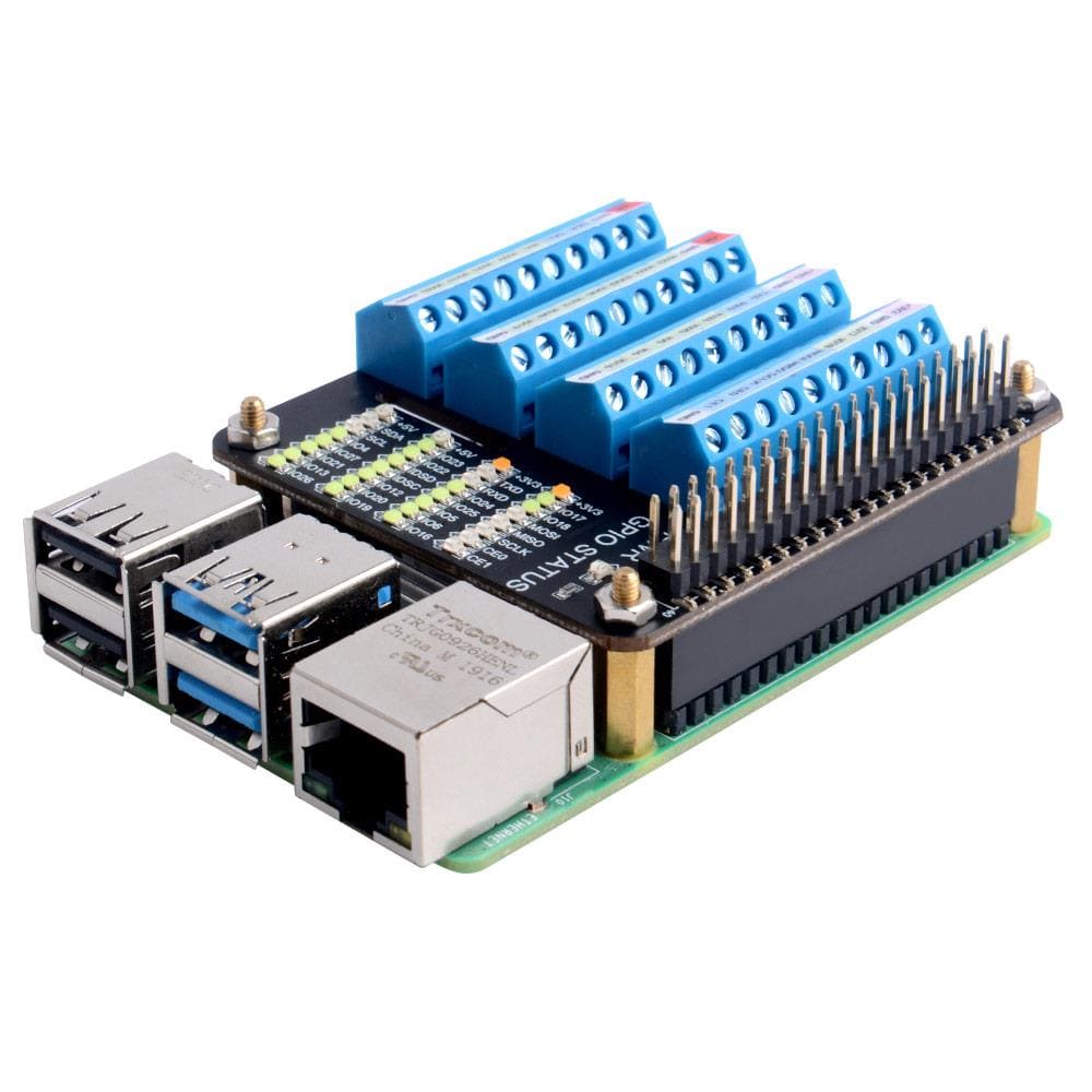 GPIO Screw Terminal HAT by 52Pi - The Pi Hut
