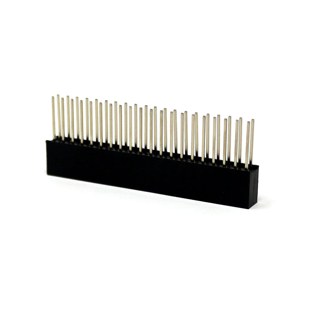 GPIO Stacking Header for Pi A+/B+/Pi 2/Pi 3 (Extra-long 2x20 Pins) by The Pi Hut - The Pi Hut