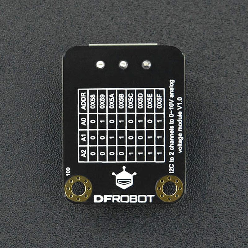 Gravity: 2-Channel I2C DAC Module by DFRobot - The Pi Hut