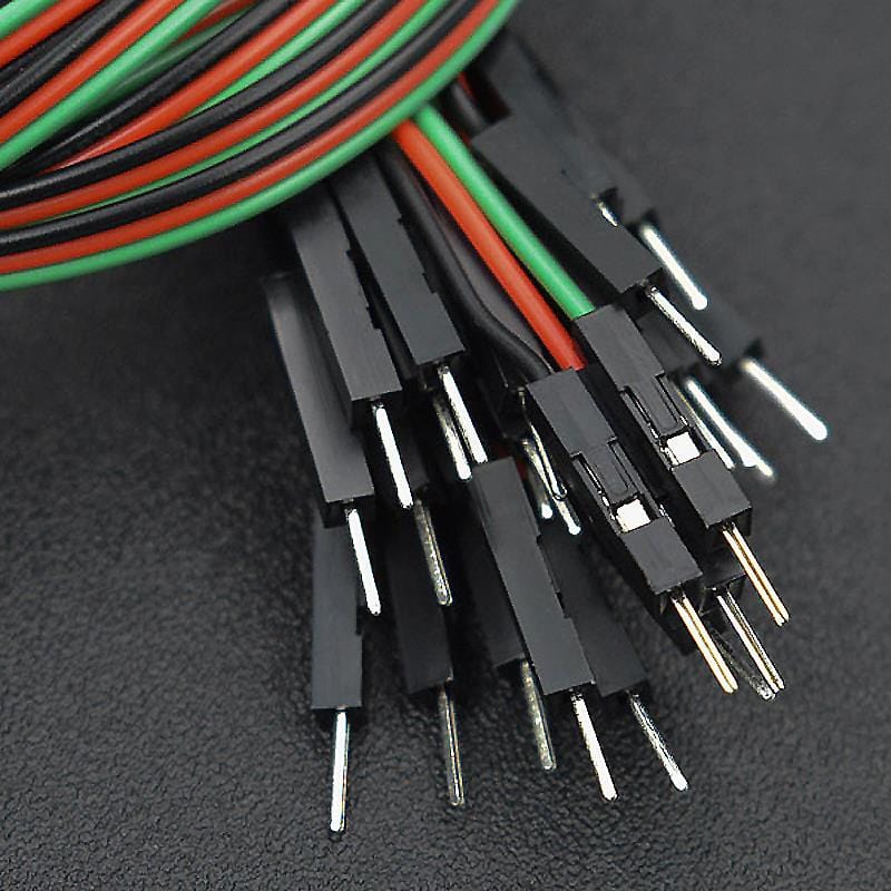 Gravity: Digital 3-pin PH2.0 to Male Jumper Cables (30cm, 10-Pack) by DFRobot - The Pi Hut