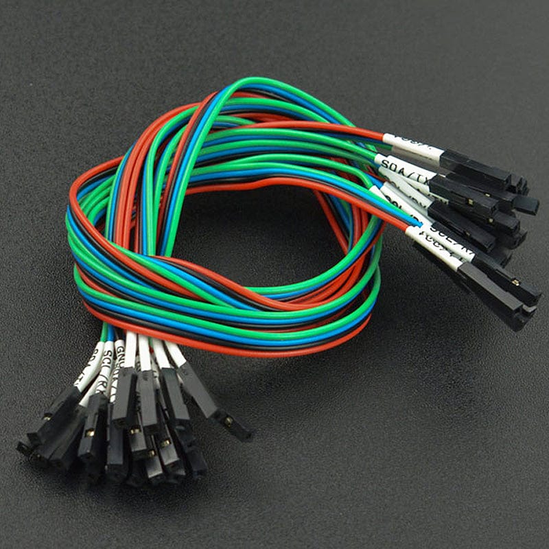 Gravity: F/F DuPont Line with Tag (30cm, 5 Pack) by DFRobot - The Pi Hut