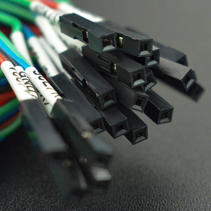 Gravity: F/F DuPont Line with Tag (30cm, 5 Pack) by DFRobot - The Pi Hut