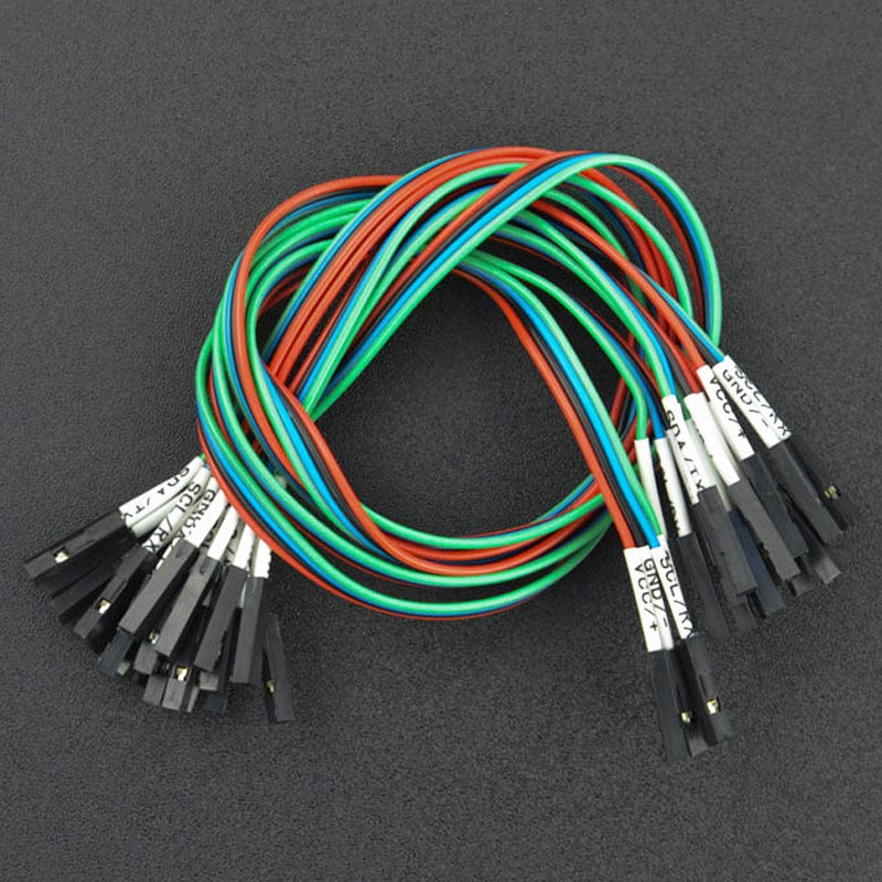 Gravity: F/F DuPont Line with Tag (30cm, 5 Pack) by DFRobot - The Pi Hut