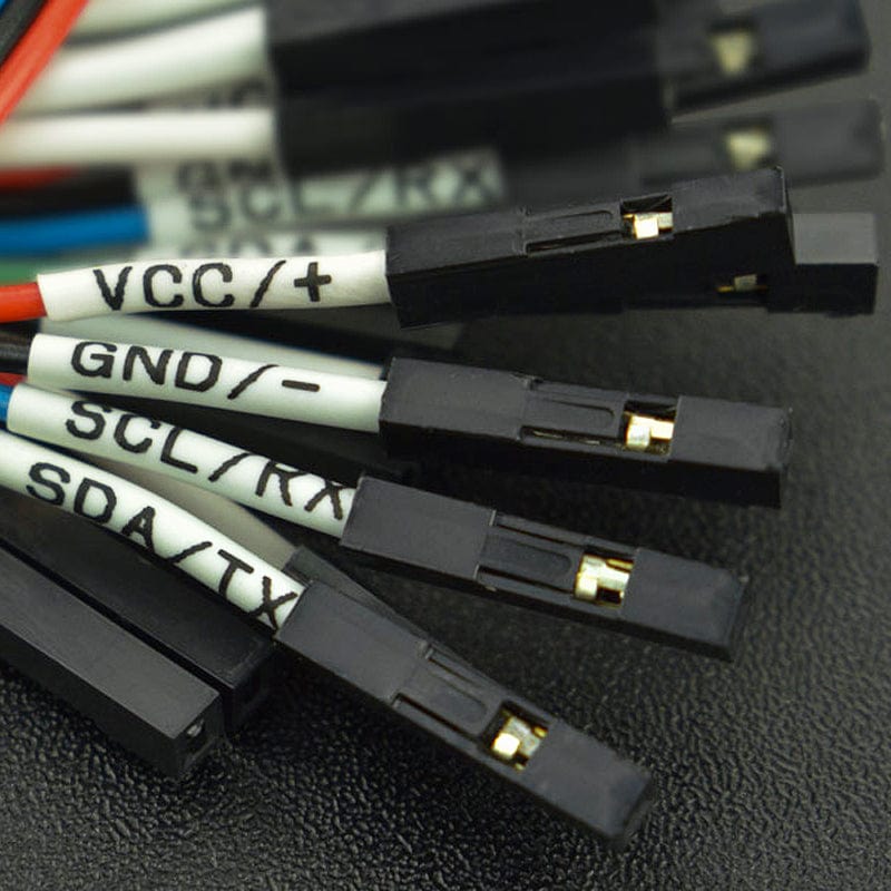 Gravity: F/F DuPont Line with Tag (30cm, 5 Pack) by DFRobot - The Pi Hut