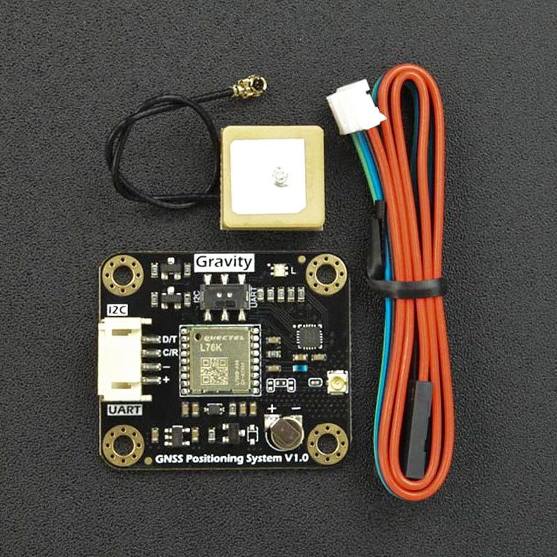 Gravity: GNSS GPS BeiDou Receiver Module - I2C & UART by DFRobot - The Pi Hut