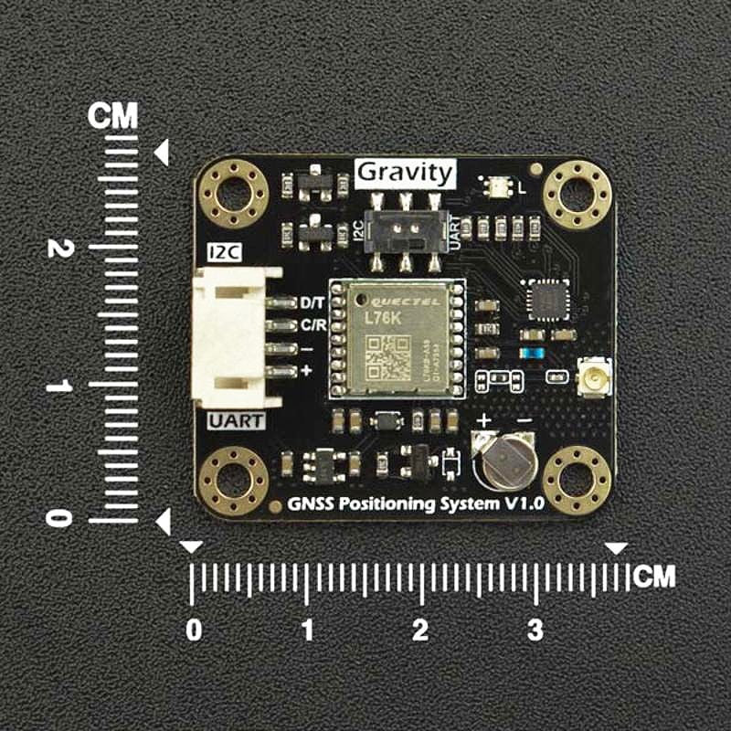 Gravity: GNSS GPS BeiDou Receiver Module - I2C & UART by DFRobot - The Pi Hut