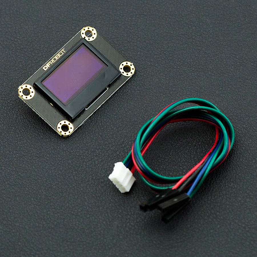 Gravity: I2C OLED 128x64 Display by DFRobot - The Pi Hut