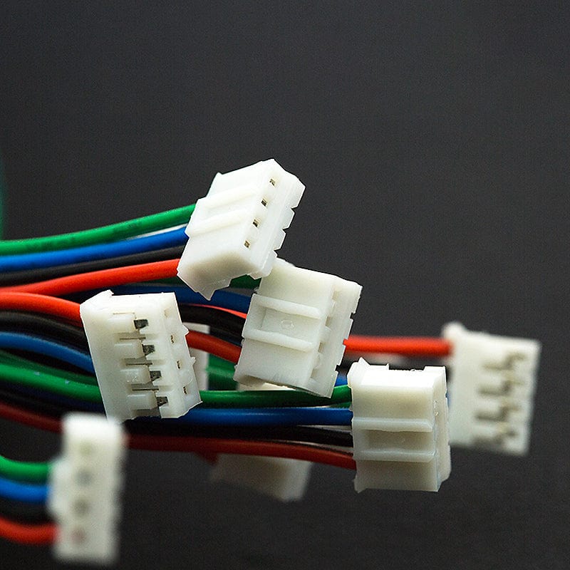 Gravity: I2C/UART 4-pin PH2.0 to Female Jumper Cables (10 pack) by DFRobot - The Pi Hut