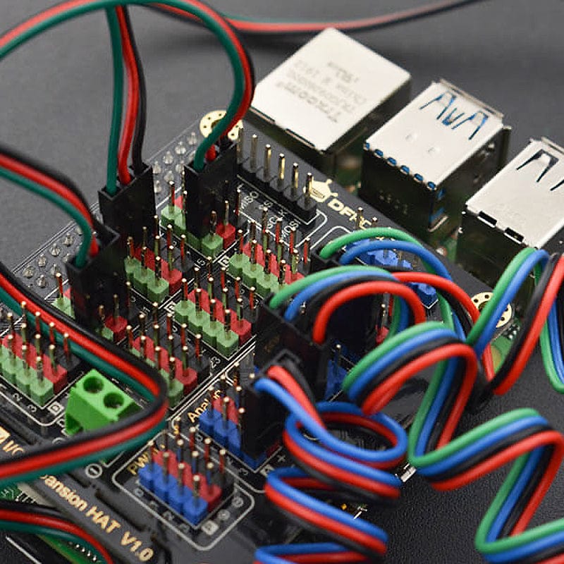 Gravity: IO Expansion HAT for Raspberry Pi by DFRobot - The Pi Hut