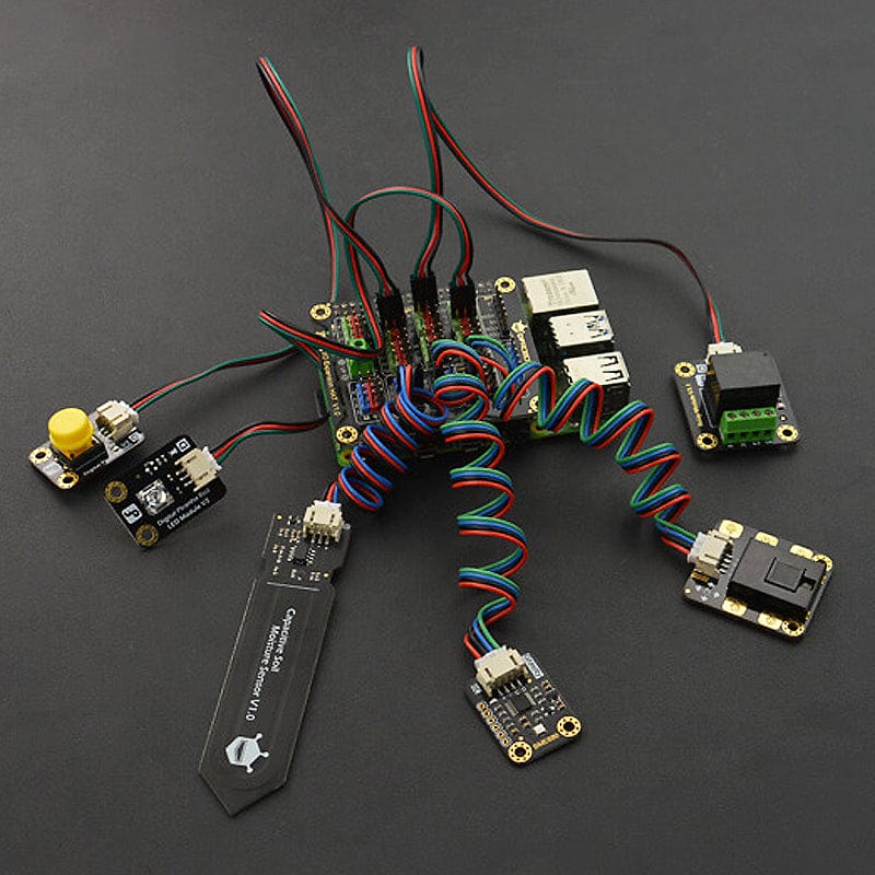 Gravity: IO Expansion HAT for Raspberry Pi by DFRobot - The Pi Hut